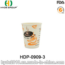 Einzelner Wegwerfheißer Kaffee-Papierbecher mit dem Drucken (HDP-0909-3)